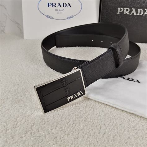 prada belt replica|prada belt with pouch.